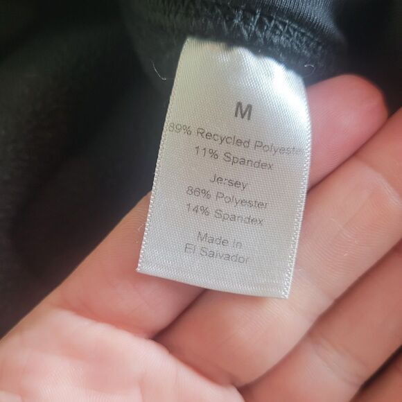 Title Nine Fleece Lined Leggings Women's Size Medium Black Comfort Outdoor READ - Picture 11 of 14